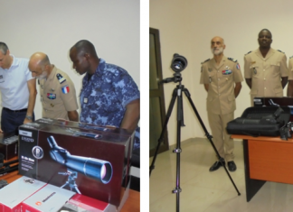 Don de matériels d’observation à la Gendarmerie Nationale Togolaise Gendarmerie Nationale Togolaise