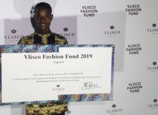 Le styliste Janvier Djossou, lauréat du Vlisco Fashion Fund 2019