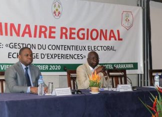 Présidentielle 2020 : la Cour constitutionnelle fait de la pédagogie ! Cour constitutionnelle