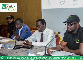 Le 29ème Tour cycliste international du Togo lancé