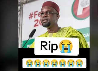 FAUX : Le Premier ministre du Sénégal Ousmane Sonko n’est pas mort