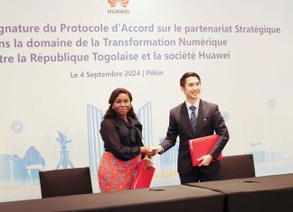 Le Togo renforce sa coopération technologique avec la Chine à travers Huawei